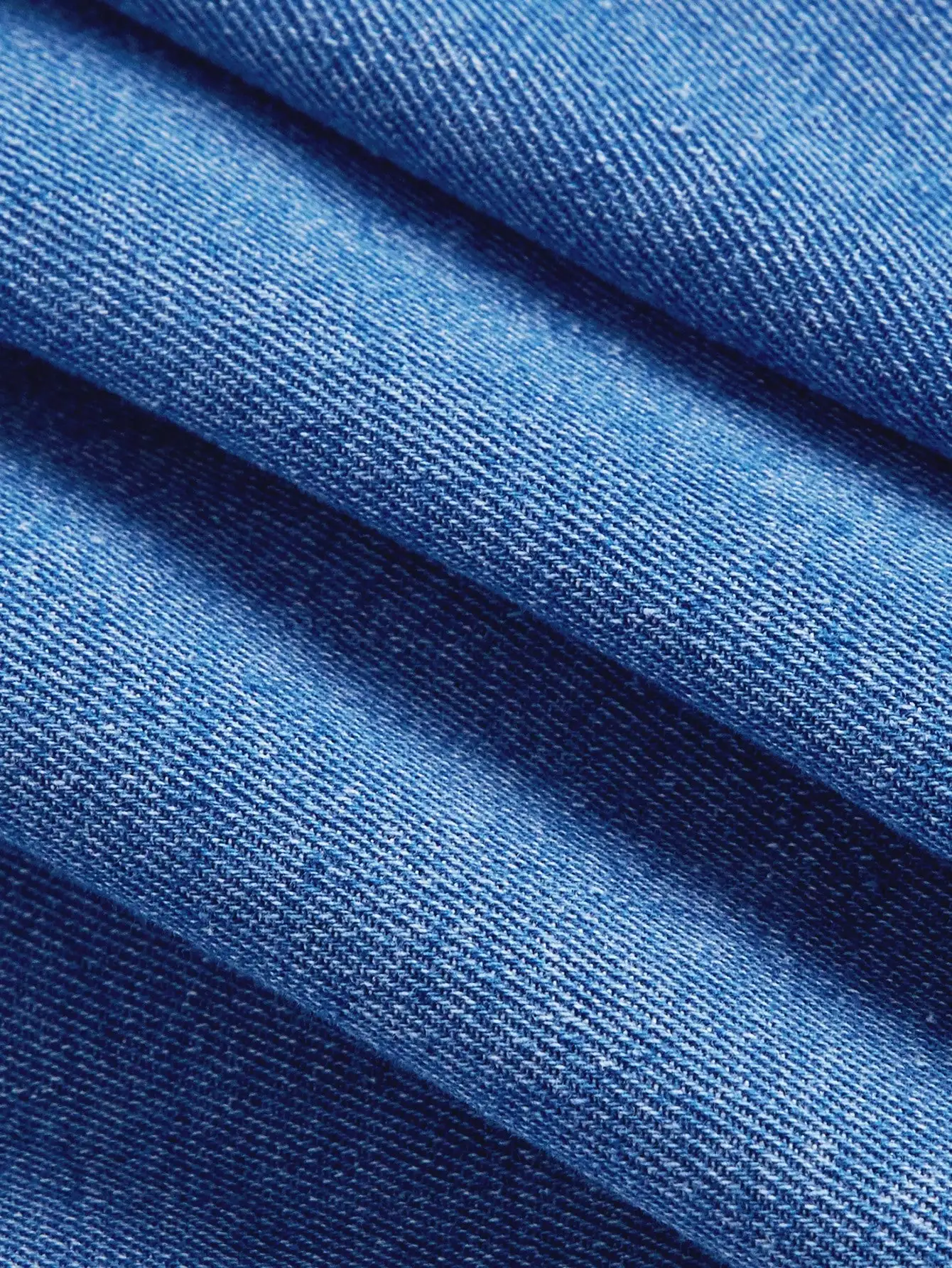Robe en jean vintage à taille chevrons, jupe trapèze taille haute à fines bretelles, robe courte bouffante style parapluie, mode rétro – Image 4