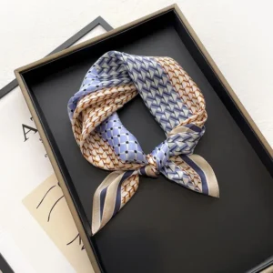 Foulard en soie véritable imprimé pour femme, châle enveloppant, carré, pour le bureau, Hijab, Pashmina, bandana, nouvelle collection printemps 100%