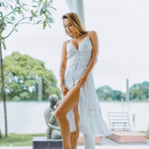 ROBE BLANCHE