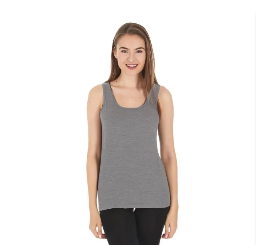 T-shirt en laine mérinos pour femme, haut de course, haut de randonnée, haut de sport précieux, 100% laine mérinos, sourire fin, 17.5 – Image 5