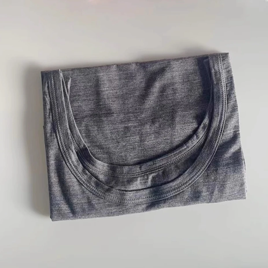 T-shirt en laine mérinos pour femme, haut de course, haut de randonnée, haut de sport précieux, 100% laine mérinos, sourire fin, 17.5 – Image 8