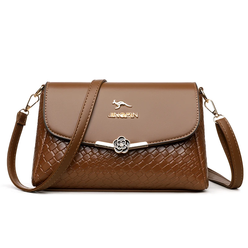 Petits sacs carrés pour femmes, rétro polyvalent, sangle d'épaule, grande capacité, décontracté, portables, sacs à bandoulière – Image 8