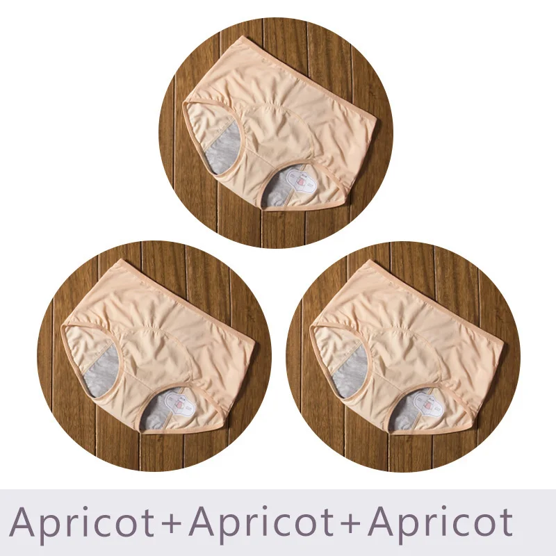DULASI 3 pièces culottes menstruelles anti-fuite pantalons physiologiques femmes sous-vêtements période confortable slips imperméables livraison directe – Image 18