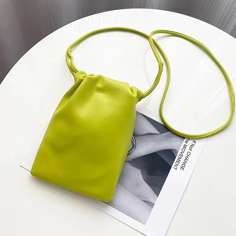 Sacs à main en cuir polyuréthane pour femmes, sacs initiés, sacs à bandoulière de luxe de grande capacité, rabat solide pour femmes, sac à main pour téléphone portable – Image 5