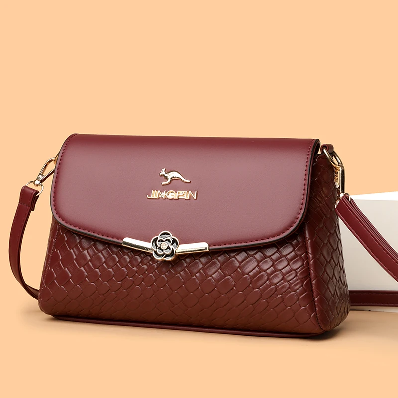 Petits sacs carrés pour femmes, rétro polyvalent, sangle d'épaule, grande capacité, décontracté, portables, sacs à bandoulière – Image 3
